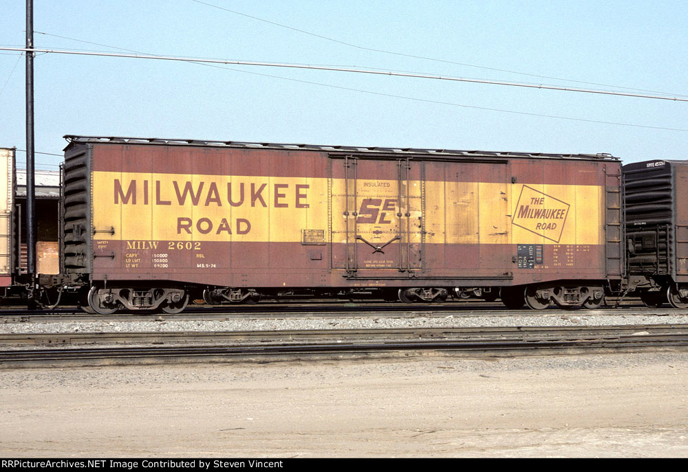 Milwaukee Road RBL box MILW #2602